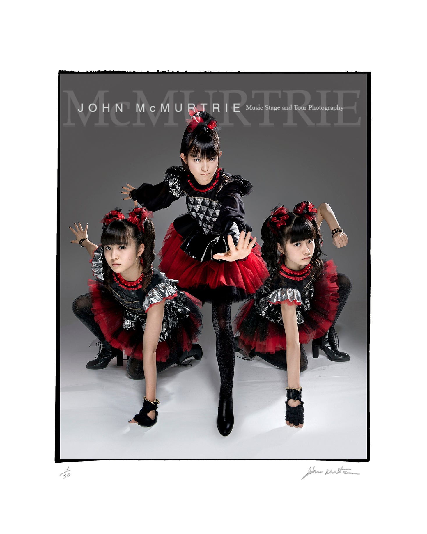 残り１点限定50部BABYMETAL John McMURTRIE ポートレート タレントグッズ ミュージシャン タレントグッズ ミュージシャン  【正規販売店】