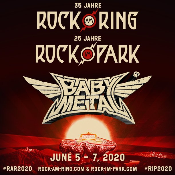 Marco Polo toonhoogte Wissen BABYMETAL Will Play At Rock am Ring And Rock im Park 2020 – Unofficial  BABYMETAL News