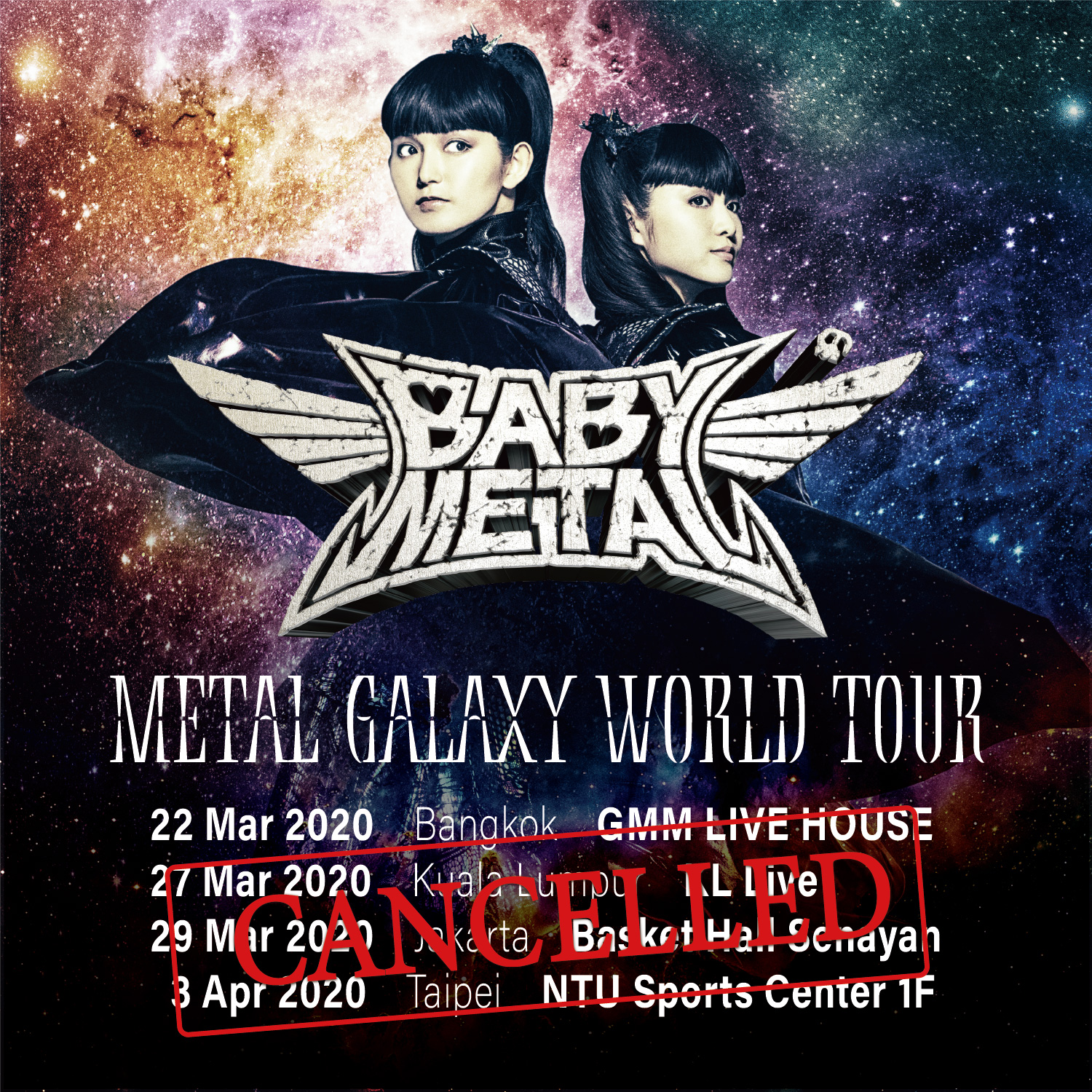Babymetal tour dates