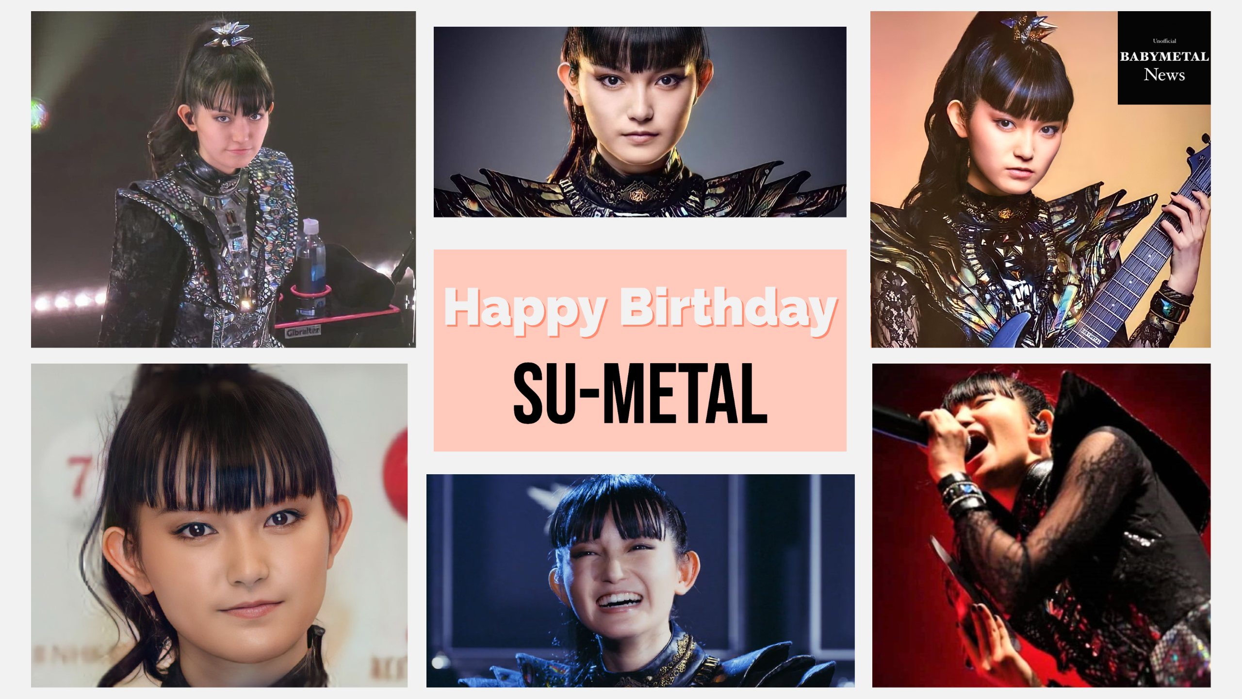 Happy 23rd Birthday Su Metal Suzuka Nakamoto Unofficial Babymetal News Happy 23rd Birthday Su Metal Suzuka Nakamoto Unofficial Babymetal News